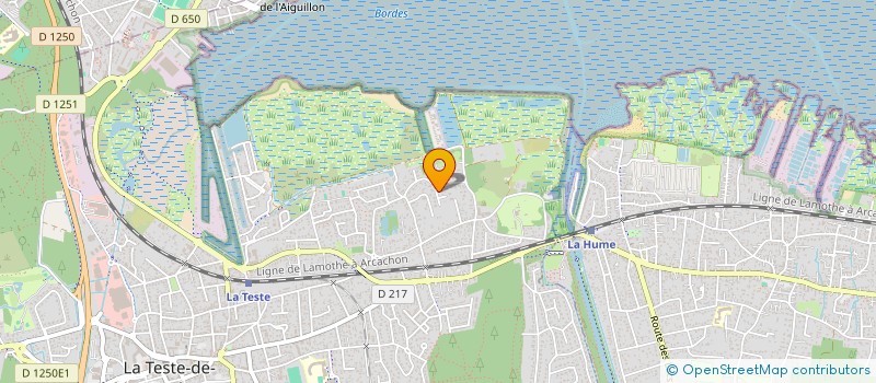 localisation de l'entreprise LES BOX à LA TESTE-DE-BUCH