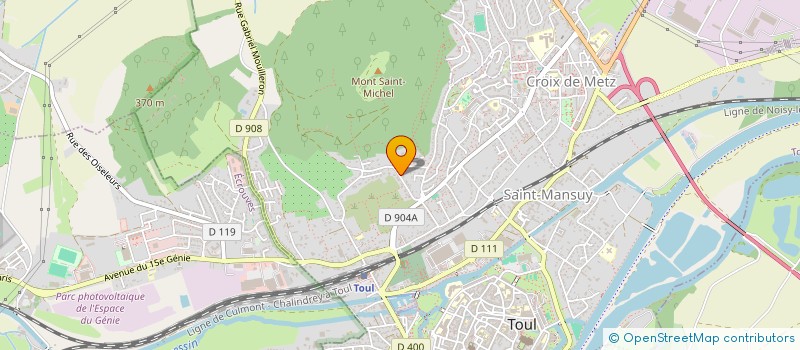 localisation de l'entreprise LES BOX DU FINISTERE  TOUL