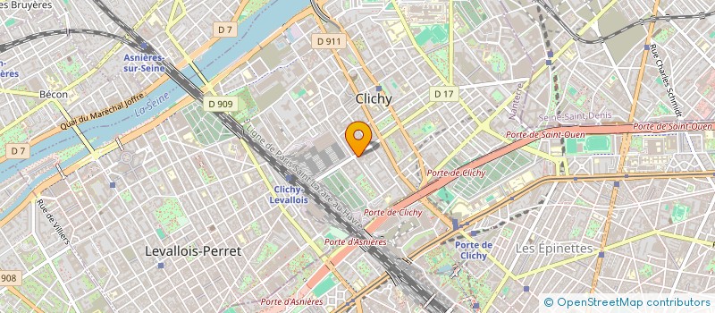 localisation de l'entreprise LES BOXES DE BLOIS à CLICHY