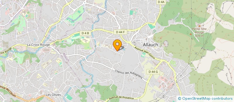 localisation de l'entreprise LES BRANCHES DU MOMENT à ALLAUCH