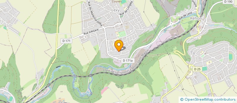 localisation de l'entreprise LES BRAS KASS  LEXY