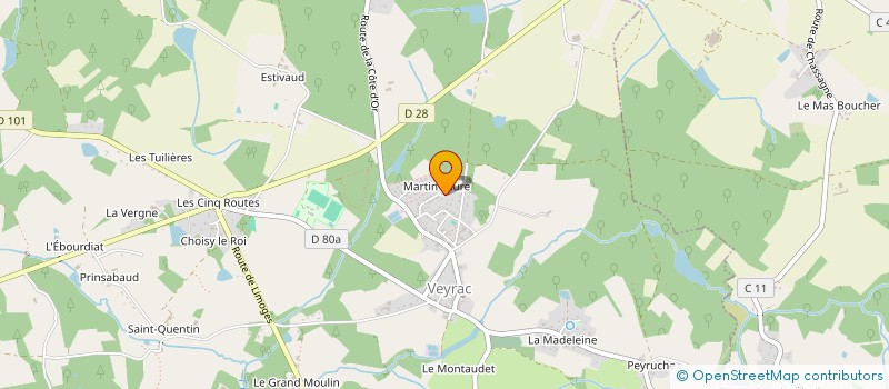 localisation de l'entreprise LES BRASS'RIENT  VEYRAC