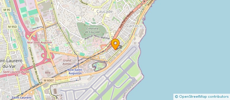 localisation de l'entreprise LES BRASSERIES DE LA COTE à NICE