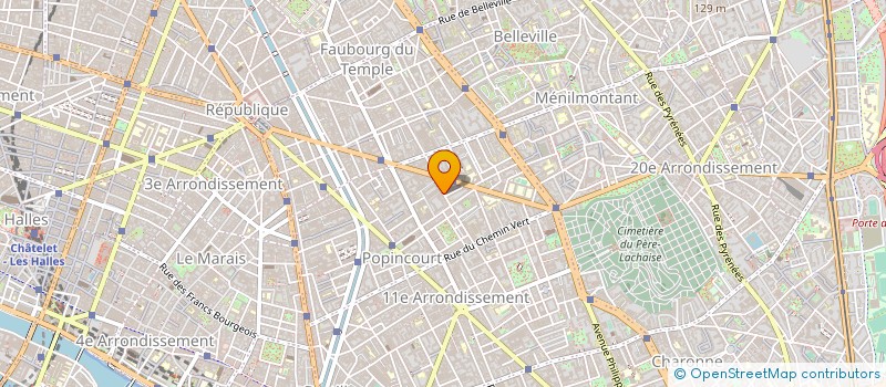 localisation de l'entreprise LES BRASSERIES PARISIENNES à PARIS