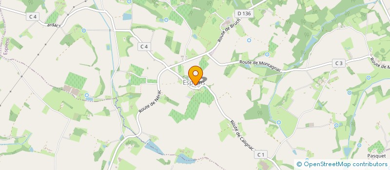 localisation de l'entreprise LES BRASSEURS DE L'ALBRET  ESPIENS