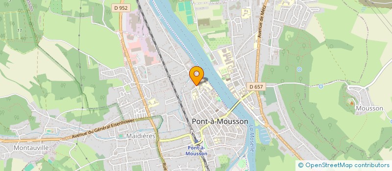 localisation de l'entreprise LES BRASSEURS DE LORRAINE à PONT-A-MOUSSON