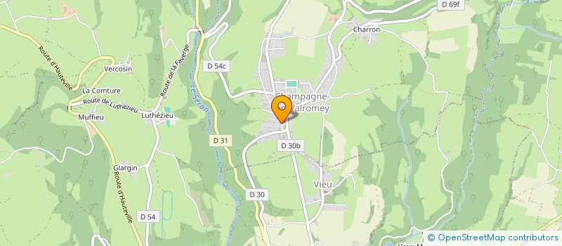 localisation de l'entreprise LES BRASSEURS DE SON à CHAMPAGNE-EN-VALROMEY