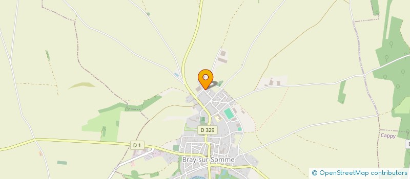 localisation de l'entreprise LES BRAY'ON DANCE  BRAY-SUR-SOMME