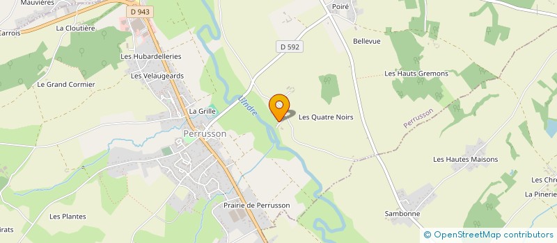 localisation de l'entreprise LES BREBIS DU LOCHOIS à PERRUSSON