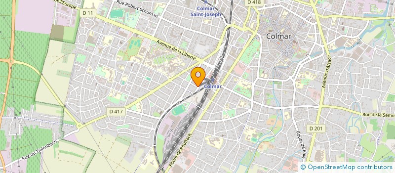 localisation de l'entreprise LES BREDELE & CO  COLMAR