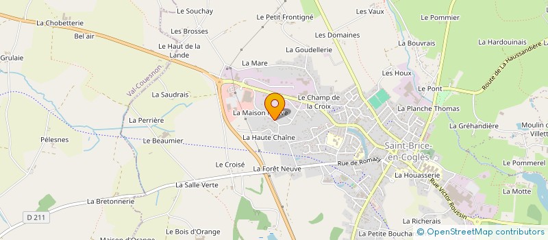 localisation de l'entreprise LES BREIZH FERRAILLES  MAEN ROCH