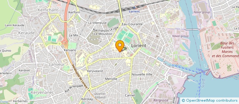 localisation de l'entreprise LES BREIZH'INETTES  LORIENT