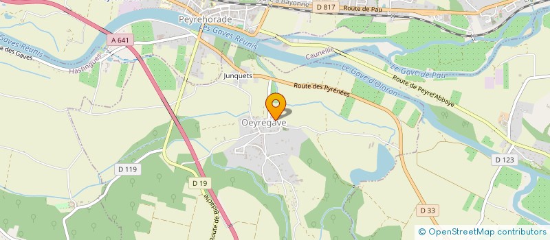 localisation de l'entreprise LES BRELES EN 4L  OEYREGAVE