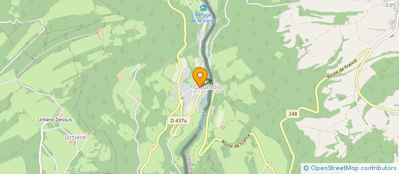 localisation de l'entreprise LES BREMOIS  GOUMOIS