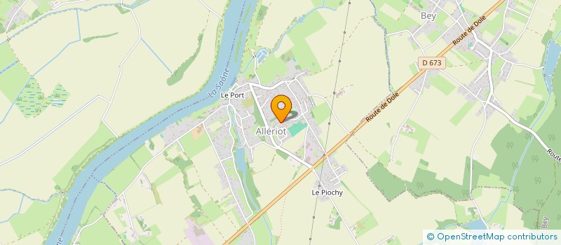 localisation de l'entreprise LES BRETELLES  ALLERIOT