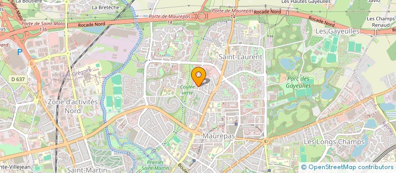 localisation de l'entreprise LES BRETZELS  RENNES