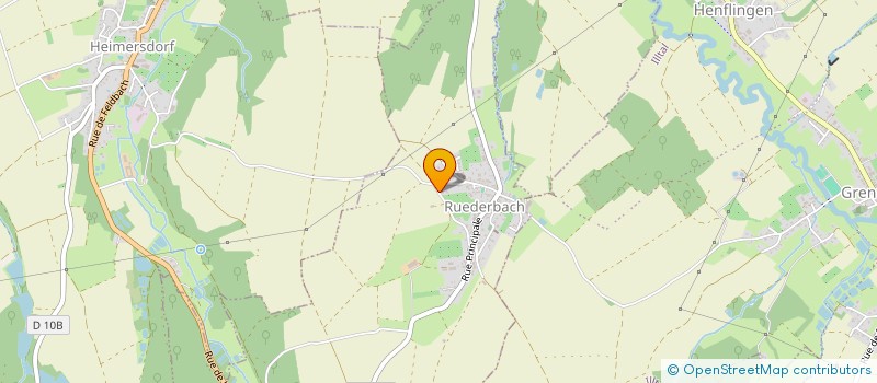 localisation de l'entreprise LES BRETZELS  RUEDERBACH