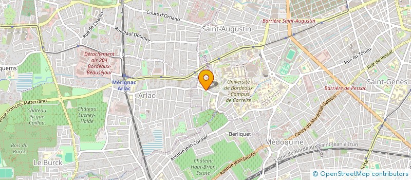 localisation de l'entreprise LES BREUVAGES AUDACIEUX DE GASPARD ET ANTOINE à MONTENDRE