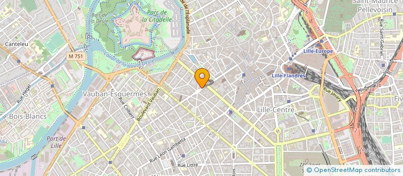 localisation de l'entreprise LES BREVES à LILLE