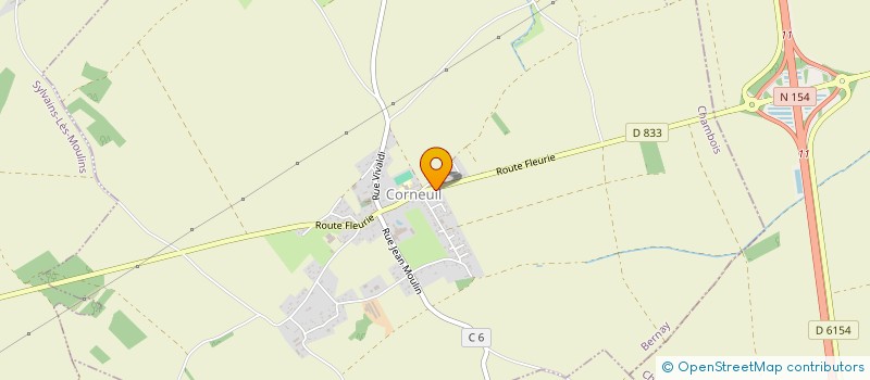 localisation de l'entreprise LES BRICOLES D'ANATOLE  CHAMBOIS