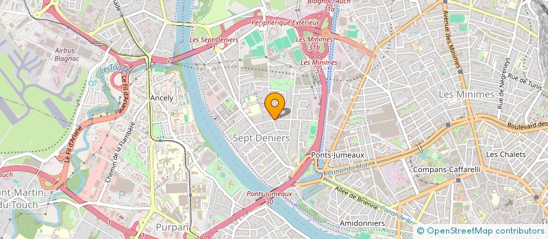 localisation de l'entreprise LES BRICOLEUSES à TOULOUSE