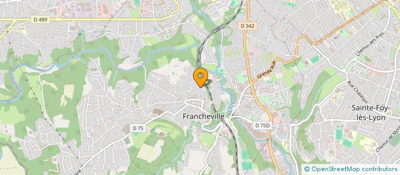 localisation de l'entreprise LES BRIGANDS MASQUES  FRANCHEVILLE