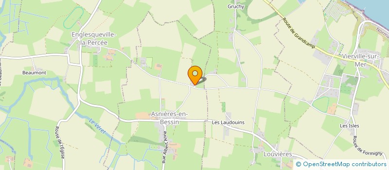 localisation de l'entreprise LES BRIGITTE DE L'ESPOIR  ASNIERES-EN-BESSIN