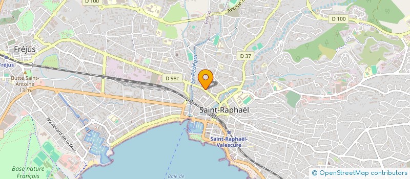 localisation de l'entreprise LES BRIGITTES EN FOLIE'Z à SAINT-RAPHAEL