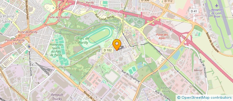 localisation de l'entreprise LES BRIGUES  ST PRIEST