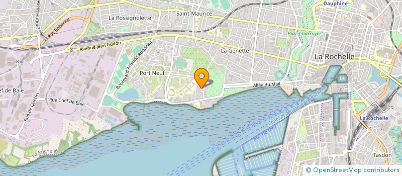 localisation de l'entreprise LES BRISES à LA ROCHELLE