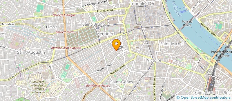 localisation de l'entreprise LES BRIZ'CARRO  BORDEAUX