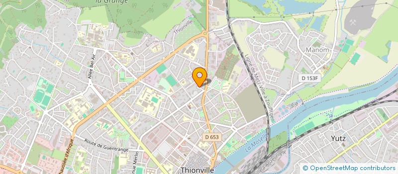 localisation de l'entreprise LES BRO à THIONVILLE