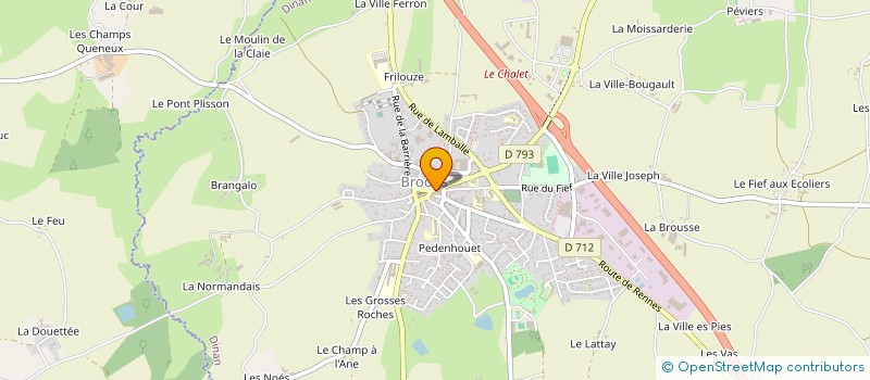 localisation de l'entreprise LES BROONNAIS VOLANTS à BROONS