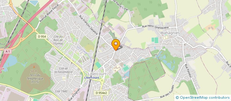 localisation de l'entreprise LES BROTHER S  LIBERCOURT