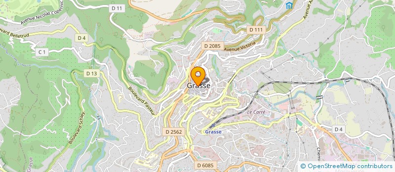 localisation de l'entreprise LES BROUETTES A PAIN à GRASSE