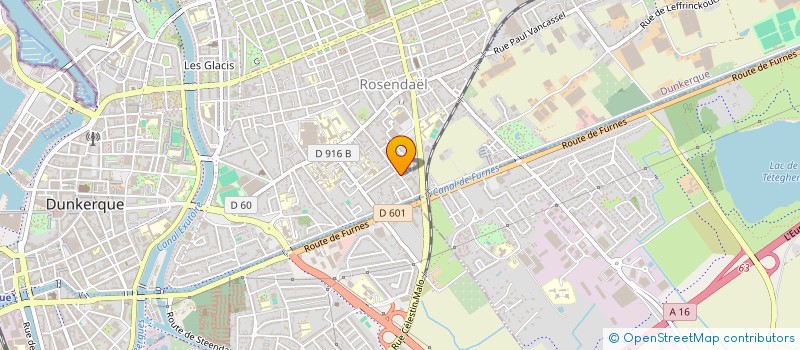 localisation de l'entreprise LES BRUITS D'COMPTOIRS à DUNKERQUE