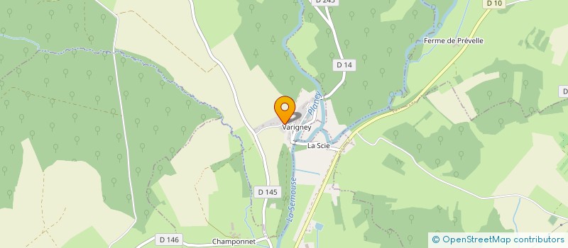 localisation de l'entreprise LES BRUITS D'EN BAS  DAMPIERRE-LES-CONFLANS