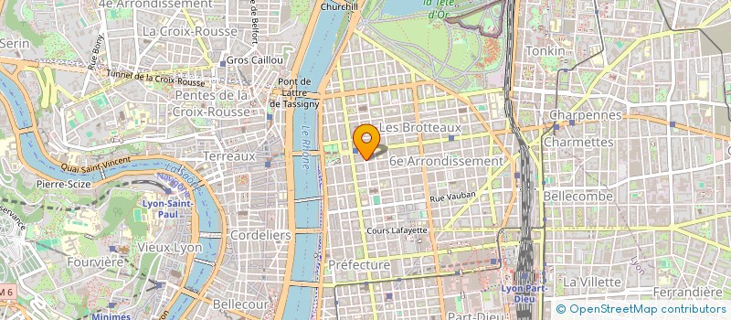 localisation de l'entreprise LES BRUMES  LYON