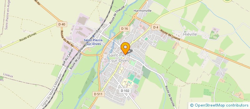 localisation de l'entreprise LES BRUMES DE NIFLHEIM  SAINT-PIERRE-EN-AUGE