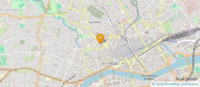 localisation de l'entreprise LES BRUMES DU VALLON  NANTES