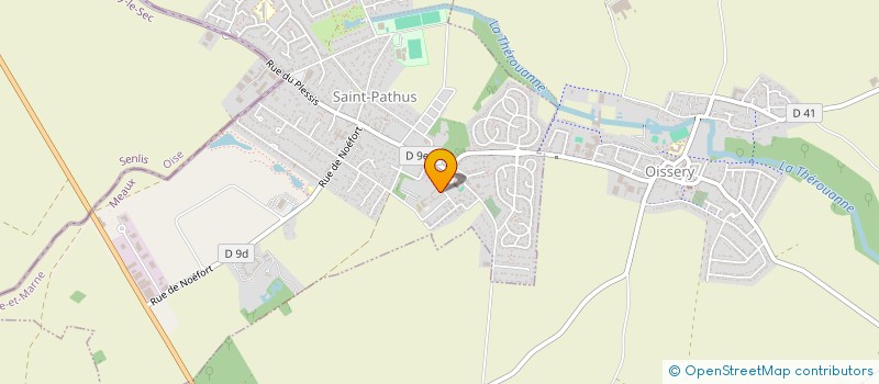 localisation de l'entreprise LES BRUMIERS SARL  SAINT-PATHUS