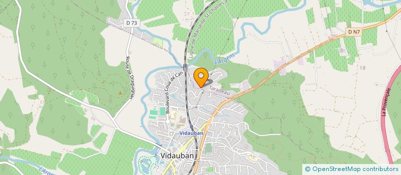 localisation de l'entreprise LES BRUYERES  TARADEAU