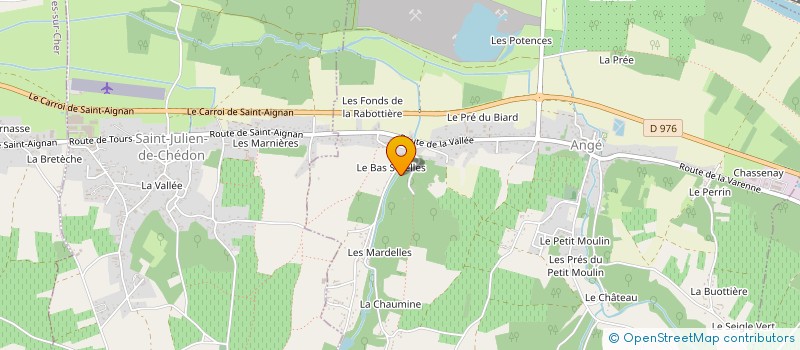 localisation de l'entreprise LES BRUYERES  ANGE