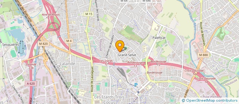 localisation de l'entreprise LES BUFFETS DU GRAND MARCHE à TOULOUSE
