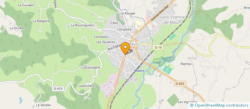 localisation de l'entreprise LES BUFFLONNES DU SUD à MAURS