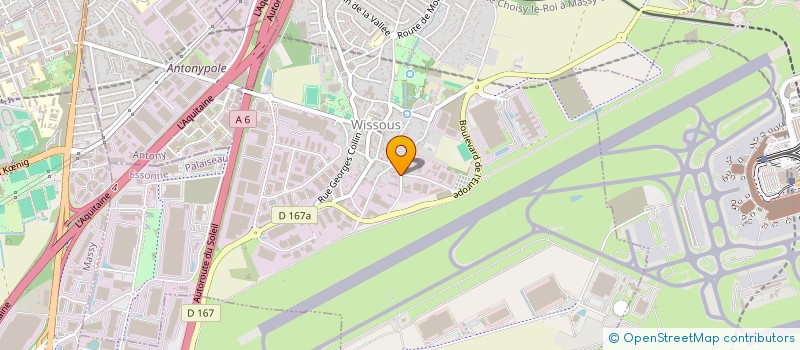 localisation de l'entreprise LES BUIS DE CHATEAUVIEUX à WISSOUS