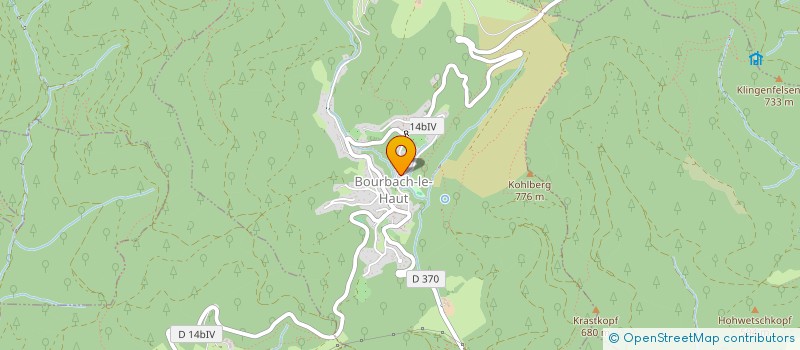 localisation de l'entreprise LES BUISSONETS  OTTMARSHEIM