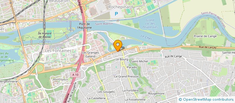 localisation de l'entreprise LES BUISSONNETS  SAINT-AVERTIN