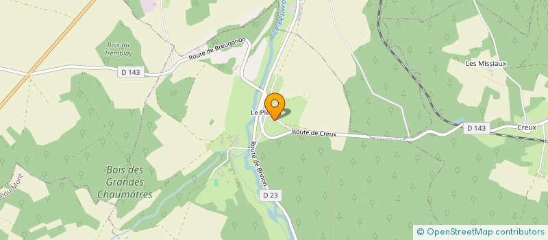localisation de l'entreprise LES BUISSONNIERS DU PLESSIS à OUAGNE