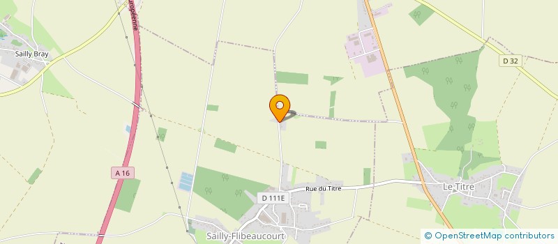 localisation de l'entreprise LES BUISSONS à SAILLY-FLIBEAUCOURT